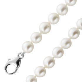 Perlenkette 88cm Akoyaperlen 7.4-7.1mm
