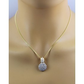 Brillant Anhänger Gold 585 14 Karat Brillanten 1.86ct