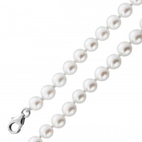 Perlenkette 41cm Akoyaperlen 5.5-5.3mm