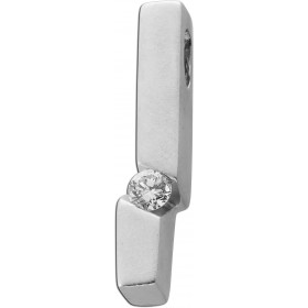 Brillant Anhänger Weißgold 585 14K Brillant 0.15ct lupenrein
