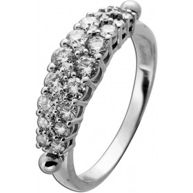 Brillantring Weißgold 585 14K Brillanten 0.93ct