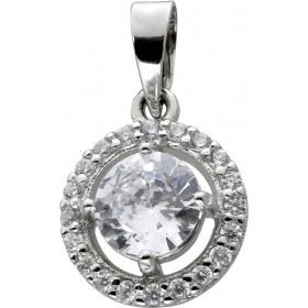 Anhänger Silber 925 Halo 2ct. Circle of Life Design Tiffany Christine