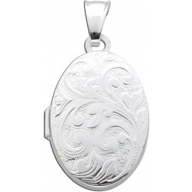 Medaillon Anhänger Sterling Silber 925 aufklappbar