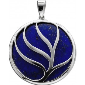 Lebensbaum Anhänger Sterling Silber 925 blauer Lapislazuli