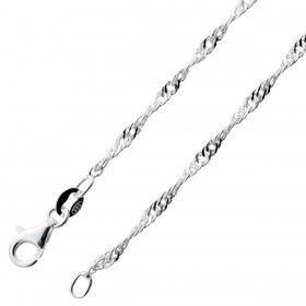 Singapurkette 1,8mm Silberarmband Silber 925 