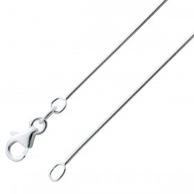 Schlangenkette 0,6mm Silber 925  