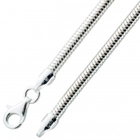 Schlangenkette 3,6mm Sterling Silber 925 massiv 