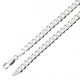 Panzerkette 4,7mm Sterling Silber 925 massiv UNO A ERRE 