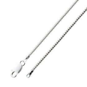 Popcornkette 1,4mm Sterling Silber 925 UNO A ERRE 
