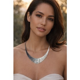 Kleopatra Kette Silber 925 rhodiniert 