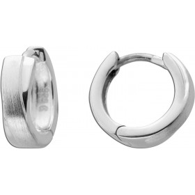 Creolen Sterling Silber 925 poliert mattiert 