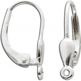 Ohrringe Patentbrisuren Sterling Silber 925