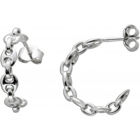 Ohrstecker Silber 925 rhodiniert Ketten Design