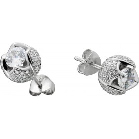 Ohrstecker Silber 925 weisse Zirkonia