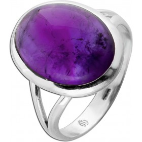 Amethyst Ring Silber 925 lila Edelstein 10ct 