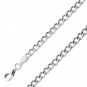 Panzerkette Cuban Link Chain Silber 925