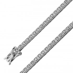 Tennisarmband 2ct Silber 925 Lab Grown Brillantarmband