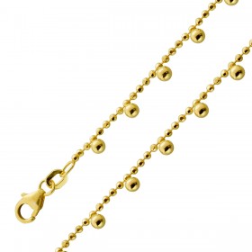 Armband Silber 925 Kugelanhänger