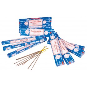 Sai Baba Nag Champa Räucherstäbchen Berk HS-168-15 12 Pack zus. 120 Stäbchen