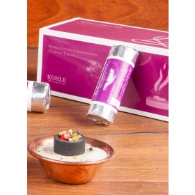 Kohletabletten Berk HS-57 Schnellzündende Räucherkohle  Ø 2,7cm 1 Karton