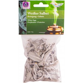 Weisser Salbei Berk HS-591 Räucherwerk eingetütet Esoterik 5 Pack