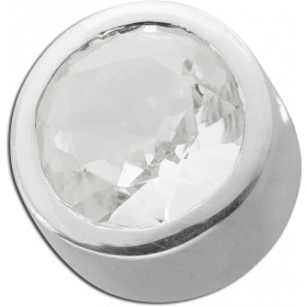 Topas Anhänger Silber 925 weißer Edelstein 3ct.