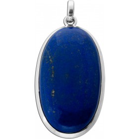 Lapislazuli Anhänger Silber 925 blauer Edelstein 80ct