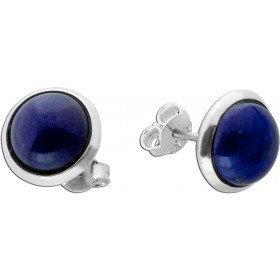 Lapislazuli Ohrstecker Silber 925 Natur Edelsteine 7.5ct