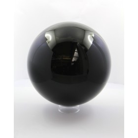 Opsidian Edelstein Kugel Drachenglas schwarzer Edelstein 18cm 