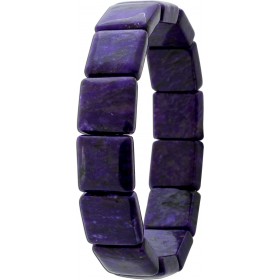 Amethyst Armband flexibel violette Edelsteine
