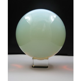 Opalit Edelsteinkugel Opalblau gelb irrisierender Edelstein 13cm