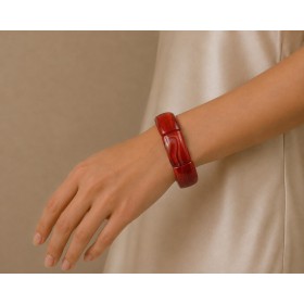 Carneol Armband orange rostbraune Edelsteine 