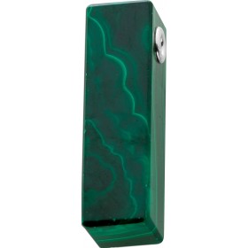 Malachit Anhänger Silber 925 grüner Natur Edelstein