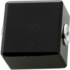 Onyx Anhänger Silber 925 schwarzer Natur Edelstein