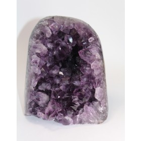Amethyst Druse Kristallstufe Brasilien Bergkristall Naturedelstein Muttergestein