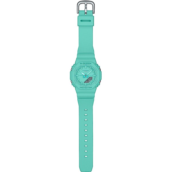 Casio G Shock Damen Armbanduhr Grun GMA P2100 2AER Ch. Abramowicz