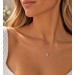 Platin 950 Solitär Anhänger Brillant 0.10ct 