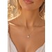 Brillant Anhänger Gold 585 14K Diamanten 0.24ct 