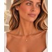 Diamant Anhänger Gelbgold 585 14K Solitär Brillant  0.10ct