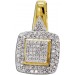 Diamant Anhänger Gelbgold 585 14 Karat 70 Diamanten 0,25ct W/SI 