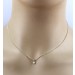 Solitär Anhänger 0.10ct  F Vsi Gelbgold 585 14K Lab Grown Diamond 