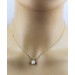 Solitär Anhänger 1.00ct  F Vsi Gelbgold 585 14K Lab Grown Diamond IGI Zertifikat