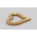 Swinging Heart Herz Anhänger Gelbgold 333 8 Karat 