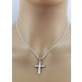 Kreuz Diamant Anhänger Weißgold 585 14 Karat 21 Brillanten 0.35ct VSI