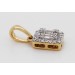 Brillant Anhänger Gelbgold 585 14 Karat Diamanten 0.17ct