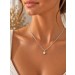 Solitär Anhänger 0.75ct Weißgold 585 14K Lab Grown Diamant 