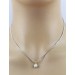 Brillant Anhänger 0.75ct F VSI Gelbgold 585 14K Lab Grown Diamant 