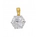Brillant Anhänger 1.50ct F VSI Gelbgold 585 14K Lab Grown Diamant IGI Zertifikat