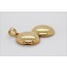 Medaillon Gelbgold 333 8 Karat gravierbar 