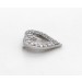 Herz Anhänger Weißgold 585 14K Lab Grown Diamanten 0.20ct